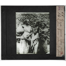 Abyssinie. Le Harrari et le Choa. Géographie physique et humaine. Deux jeunes filles de Gallas et une jeune fille somali.