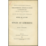 Singes et lémuriens. Notices sur les vues. 