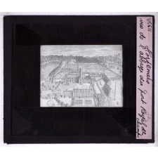Louis XIV. Histoire politique. Hortemels. Vue de l'abbaye du Port-Royal-des-Champs. 