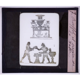 La Vie privée des Grecs. Buffet et service de la table.