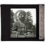 Le Japon. Le Bouddha des temples de Shiba, près Tokio.