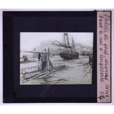 Forteresses et citadelles flottantes. (Les grands cuirassiers modernes). Flottille de sous-marins escortant le roi d'Angleterre.