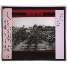 Somme et Marne en 1918. Ham. Zinc ramassé par les Allemands.