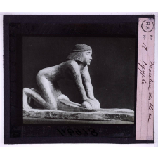 Attelage antique. Mouture du blé en Égypte.