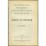 Berlin et Potsdam. Notices sur les vues. 