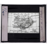 Islande. Carte de l'Islande.