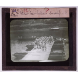 Les Travaux du génie dans un régiment de sapeurs mineurs. II. Manoeuvres de pontage. Pont par bateaux successifs.