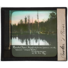 Indiens de la région des Grands Lacs. Crooker's River.