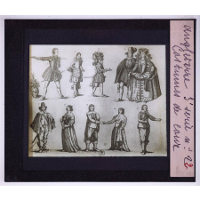 Histoire d'Angleterre (3e série). Elisabeth et Jacques Ier (1558-1625). Costume de cour.