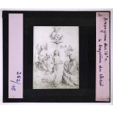 Le Dessin au Musée du Louvre. Anonyme du 16e siècle. Le baptême du Christ.