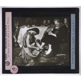 La Peinture anglaise. Madox Brown. Le Christ lave les pieds à saint Pierre.