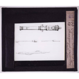 L'Artillerie et les artilleurs d'autrefois. Canon, lanterne de changement, écouvillon, boutefeu.