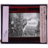 L'Alsace-Lorraine en 1918. Metz. Défilé des troupes françaises.