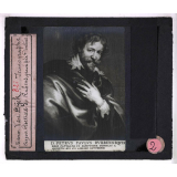 Van Dyck. Portrait de Rubens, gravé par Pentius.