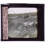 Guerre 1914-1918. Champs de bataille. Front d'Orient. Sur le terrain conquis au nord de Monastir.