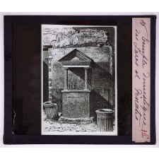 Les Dieux romains. Temple domestique des Lares et Pénates.