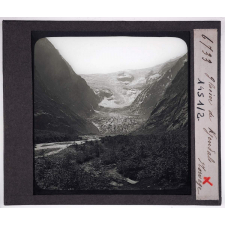 La Norvège. Glacier de Kjendals.
