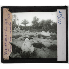 Une Excursion en Tunisie. Cimetière arabe.