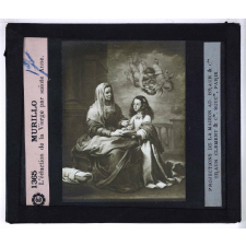 La Peinture espagnole. Murillo. L'éducation de la Vierge par sainte Anne.