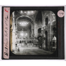 Art Italien. Venise. Intérieur de St Marc.