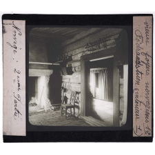 Norvège, vieux foyers. Födraadstuen (intérieur 1).