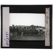 Colonies françaises de l'Afrique tropicale. Tirailleurs sénégalais à Loango (Congo).