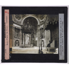 Rome. Renaissance. Saint-Pierre de Rome, Intérieur.