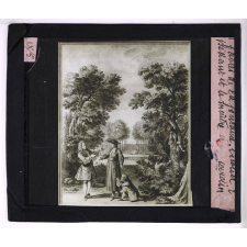 Fables de La Fontaine. 1ere partie. L'écolier, le pédant et le maître d'un jardin.