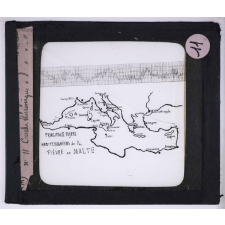 Maladies transmises à l'homme par les animaux. Carte des foyers de la fièvre de Malte - courbe thermique de la fièvre de Malte. 