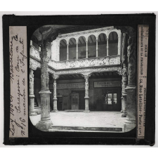 Barcelone, Saragosse, Tolède, l'Escurial. Saragosse. Cour de la maison de l'Infante.