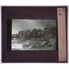 Guerre des Boërs. La batterie de montagne capturée par les Boërs.