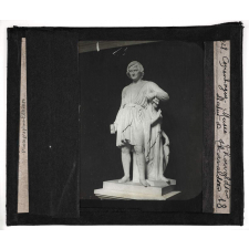 Danemark, Copenhague, Musée Thorvaldsen. Statue de Thorvaldsen.