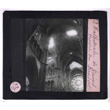 La Cathédrale de Reims. Croisée du transept.