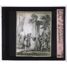 Fables de La Fontaine. 2e partie. L'huître et les plaideurs.