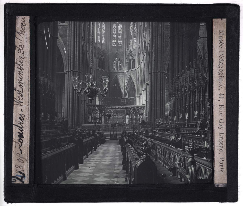 Londres. Westminster, le Choeur. 