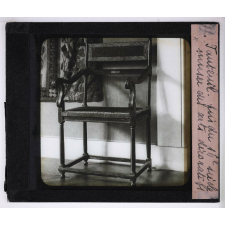 Le Mobilier en France du Moyen-Age au XIXè siècle. Fauteuil, fin du 16e siècle. Musée des arts décoratifs.