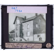 La Bataille de la Marne. Le théâtre des combats de 1915. Une ferme à Douy-la-Ramée.