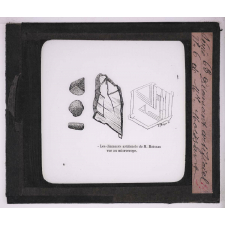 Le Diamant. Les diamants artificiels de M. Moissan vus au microscope.
