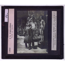 Visite aux Invalides. J.L. Pallière. Visite au musée.