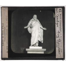 Danemark, Copenhague, Musée Thorvaldsen. Le Christ.