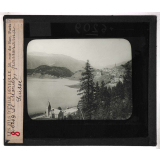 Les Lacs. St Moritz, panorama, Suisse.