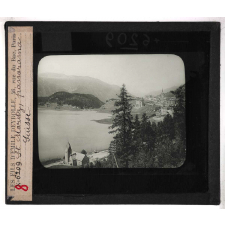 Les Lacs. St Moritz, panorama, Suisse.