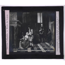 La Peinture au musée du Louvre. P. de Hooch. Intérieur hollandais.