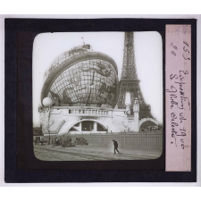 Champ de Mars expo 1900. Le Globe céleste.