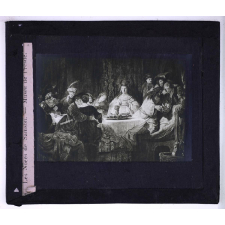 Rembrandt. Les Noces de Samson. Musée de Dresde.