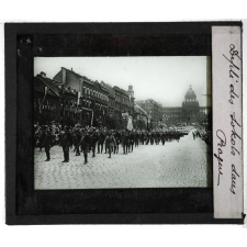 Tchécoslovaquie. Défilé des Sokols dans Prague.