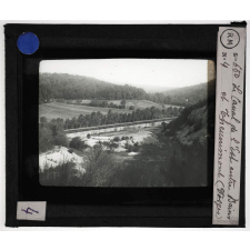 Les Grès bigarrés du département des Vosges. Particularités géologiques et agricoles de la Vôge. Le Canal de l'Est entre Bains et Theunimont (Vosges).
