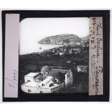 Naples. Île d'Ischia, Panorama. (Île volcanique, tremblement de terre 1883).