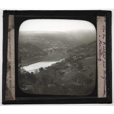 Allemagne. Vue du Neckar près Wolfsbrunnen à Heidelberg.