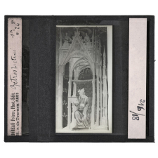 L'Art français des origines à 1800 - d'après les collections du Petit Palais (Exposition universelle de 1900). I. Moyen Âge et Renaissance. Figure de prophète, tapisserie XIVe s.
